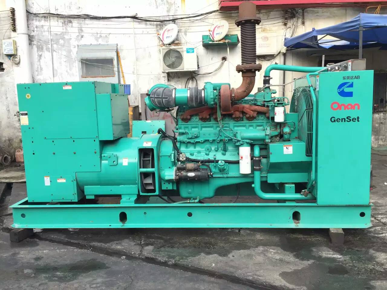 兰溪租赁发电机-柴油发电机不正常冒烟的原因