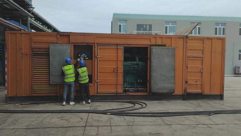 兰溪如何检查柴油发电机组的机油油位？